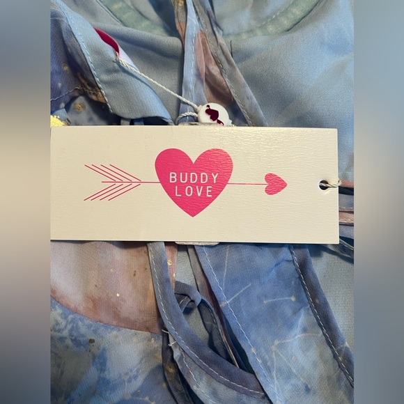 NWT -💙🩷🌸🎀Buddy Love - Julia Cosmic Dress - Picture 10 of 11